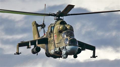 Russian Mi 24 Attack Helicopter