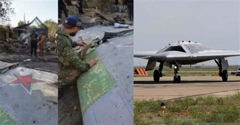 Russian Stealth Drone Crashes In Ukraine Here S The Mystery Behind The Falling S 70 Okhotnik Drone The Economic Times