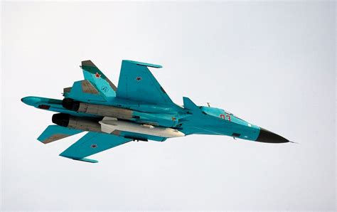 Russian Su 34 Fighter Jet