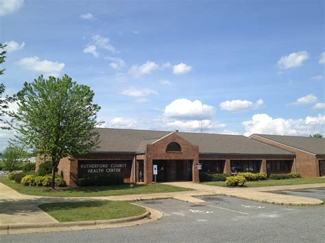 Rutherford County Health Department Services