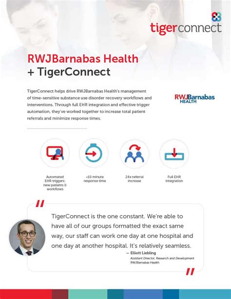 Rwjbarnabas Health Case Study Tigerconnect