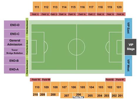 Sac Republic Fc Seating Chart