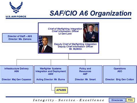 Saf Ia Org Chart