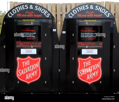 Salvation Army Outlet Bins