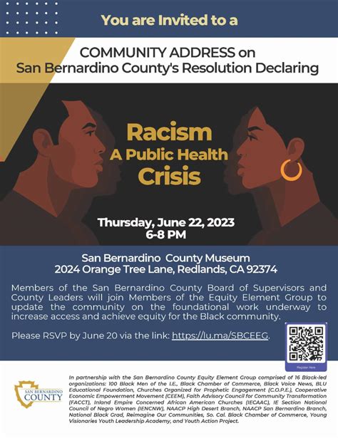 San Bernardino County Adopts Resolution Declaring Racism A Public Health Crisis Publicceo