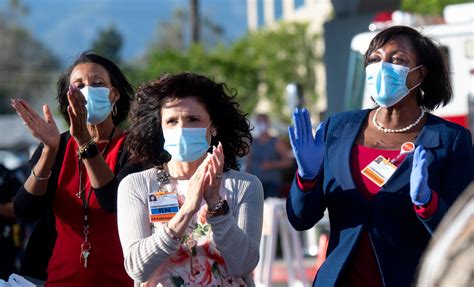 San Bernardino Health Care Heroes Honored With Parade Of First