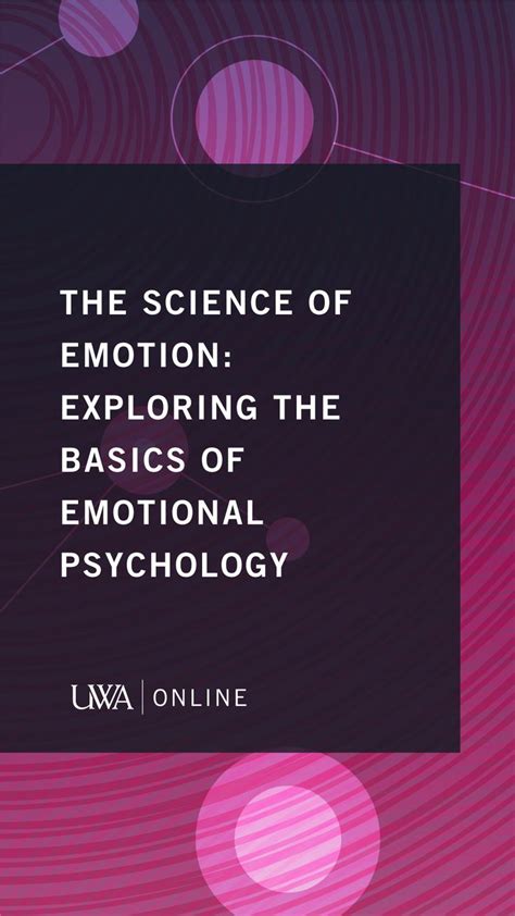 Science Of Emotion The Basics Of Emotional Psychology Uwa