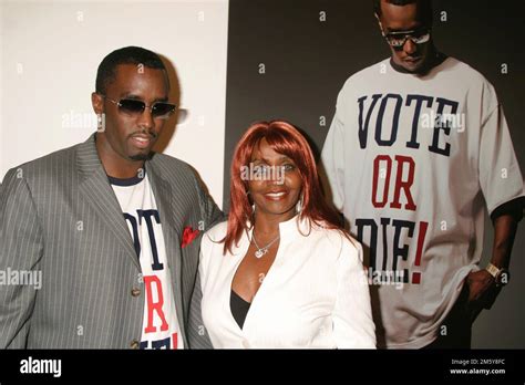 Sean P Diddy Combs And Janice Combs Attend P Diddy S Citizen Change