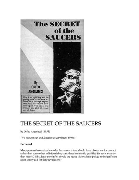 Secrets Of The Flying Saucers Pdf