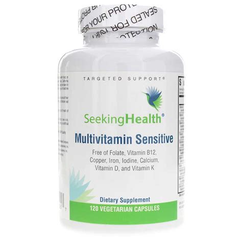 Seeking Health Multivitamin Sensitive