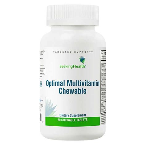 Seeking Health Optimal Multivitamin Chewable