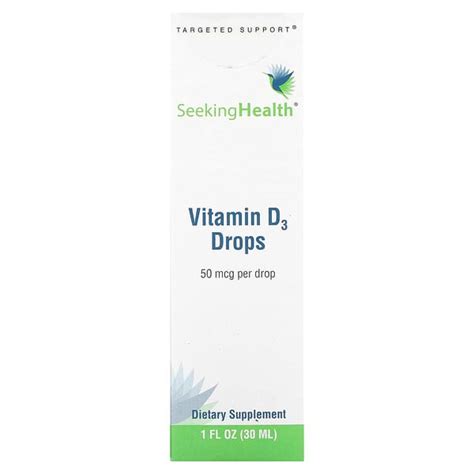 Seeking Health Vitamin D3 Drops