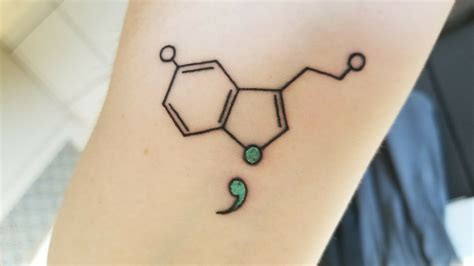 Serotonin Tattoos For Mental Health