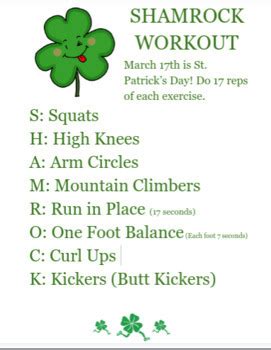 Shamrock Workout