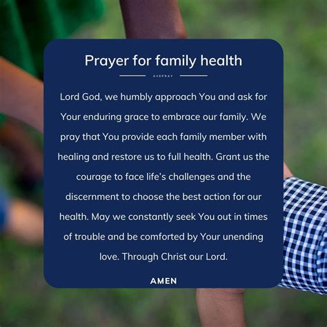 Short Prayer For Good Health