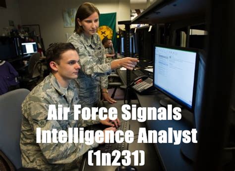 Signals Intelligence Analyst Air Force