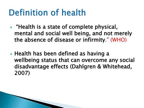 Simple Definition Of Health