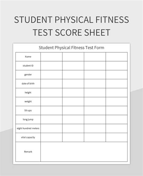 Simple Fitness Tests