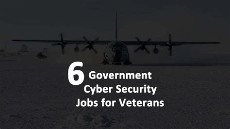 Six Government Cyber Security Jobs For Veterans Askcybersecurity Com