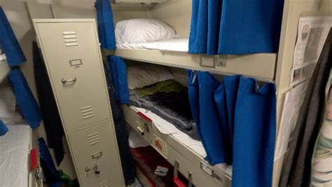 Sleeping Quarters On Aircraft Carrier