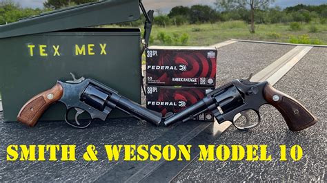 Smith And Wesson Model 10 And Pre Model 10 Review And Shoot Youtube