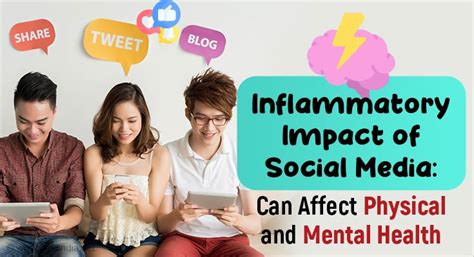 Social Media Health Alert Link With Chronic Inflammation And Mental Health