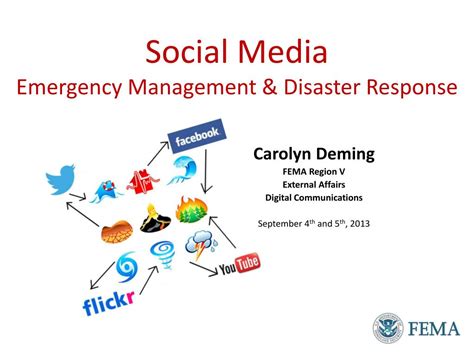 Social Media In Emergency Management