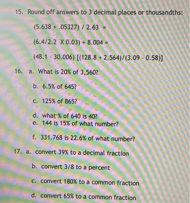 Solved Convert The Decimal To A Fraction 23 Chegg Com