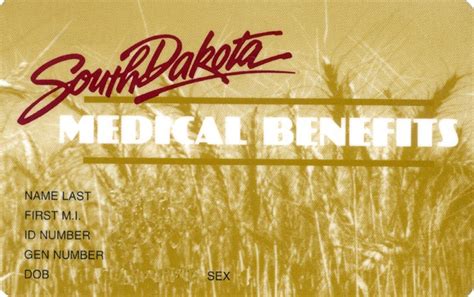 South Dakota Medical Benefits Card