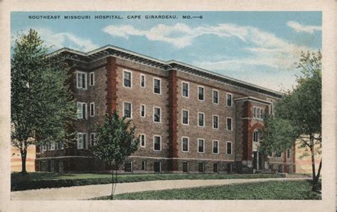 Southeast Missouri Hospital Cape Girardeau Mo Postcard