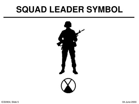 Squad Leader Symbol Army