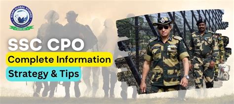 Ssc Cpo Complete Information Strategy Tips Kgs