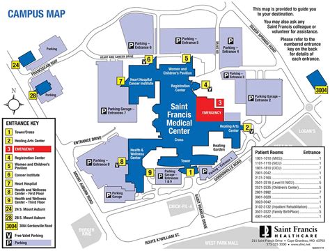 St Francis Hospital Floor Map