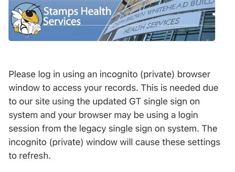 Stamps Gatech Login