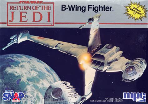 Star Wars B Wing Fighter By Mpc Fantastic Plastic Models