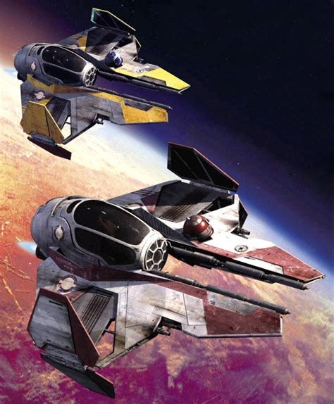 Star Wars Jedi Starfighter Ships