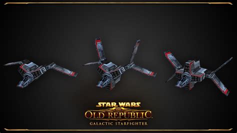 Star Wars The Old Republic Artworks Zu Den Schiffen Aus Dem Addon Galactic Starfighter