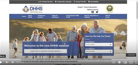 State Of Nh Dhhs Website