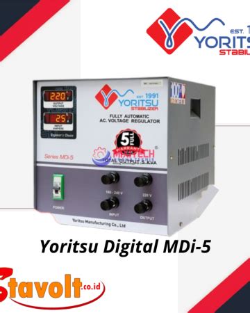 Stavol Yoritsu Digital Mdi 5 Kva Stavolt Co Id