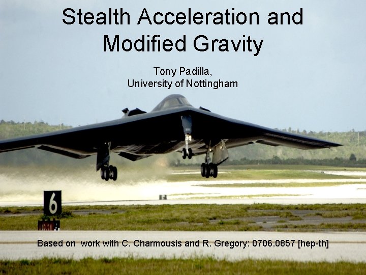 Stealth Acceleration