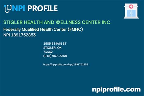 Stigler Health And Wellness Providers