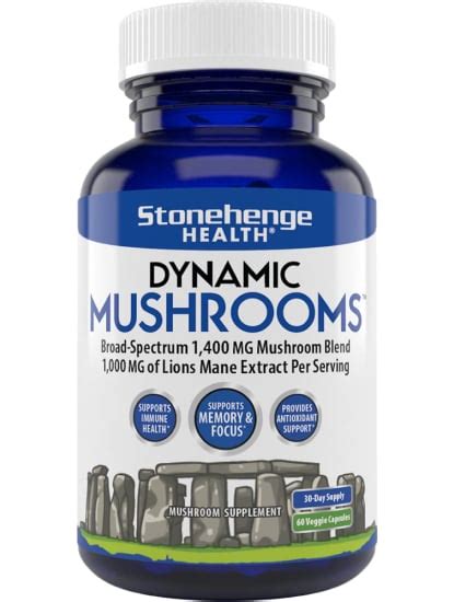 Stonehenge Health Dynamic Mushrooms Sale