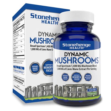 Stonehenge Health Dynamic Mushrooms