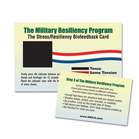 Stress Cards In The Military