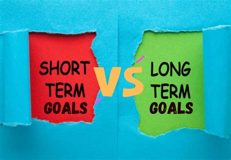 Striking A Balance Short Term Vs Long Term Goals