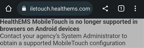 Stryker Health Ems Mobile Touch