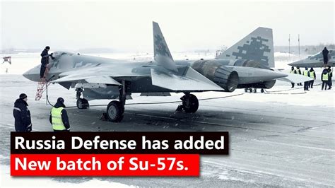 Sukhoi Handed The Brand New Su 57 Fighter Jet To The Russian Defence In