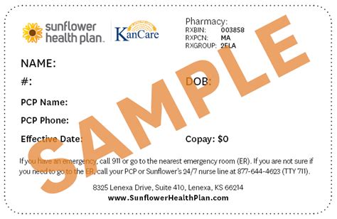 Sunflower Health Plan Phone Number