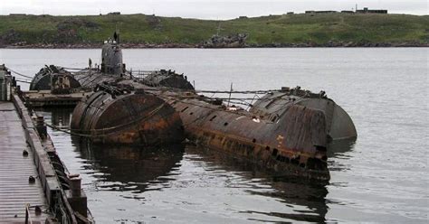 Sunken Nuclear Submarines