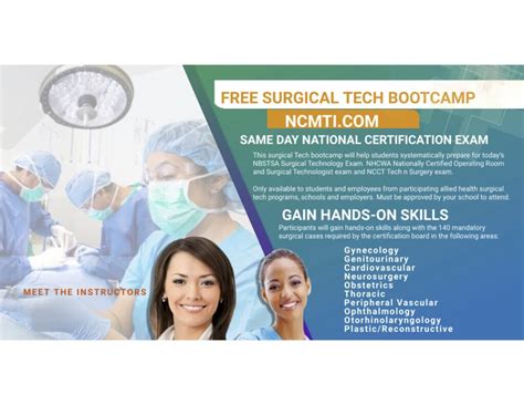 Surgical Technologist Bootcamp